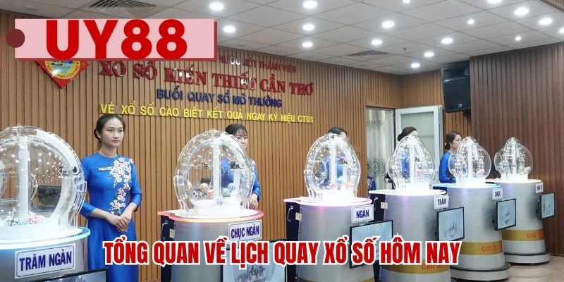 Lịch quay xổ số hôm nay